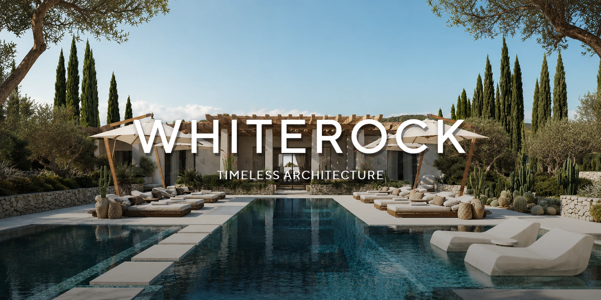 Whiterock architecture studio website